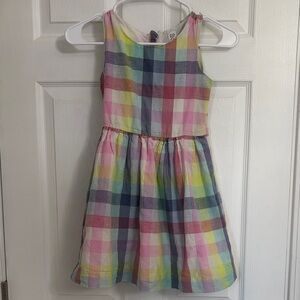 Gap kids plaid dress